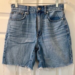 Madewell Baggy Jean Shorts